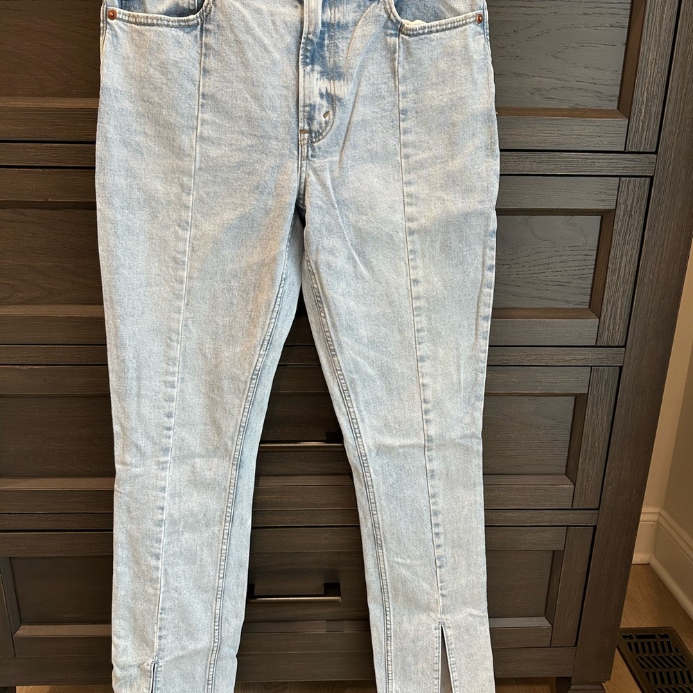 Abercrombie & Fitch “The skinny high rise” Light Blue Jeans